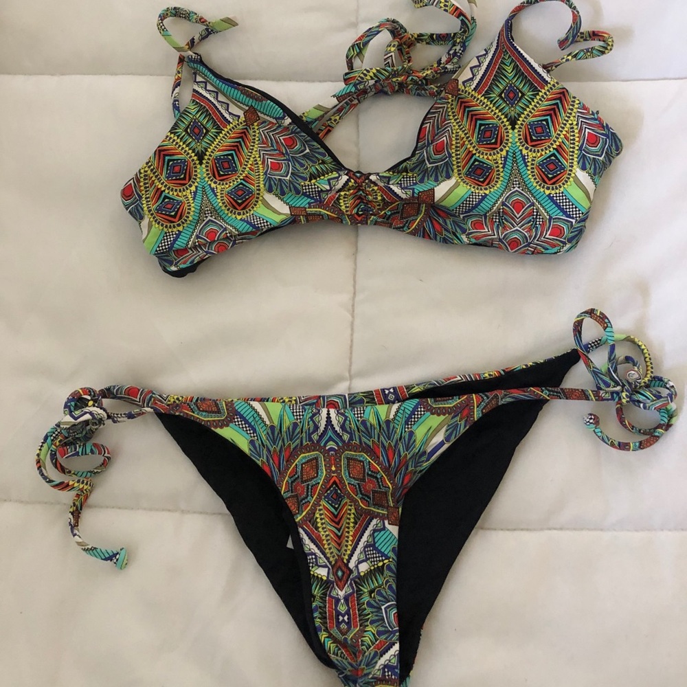 L SPACE SWIM SUIT SET XS